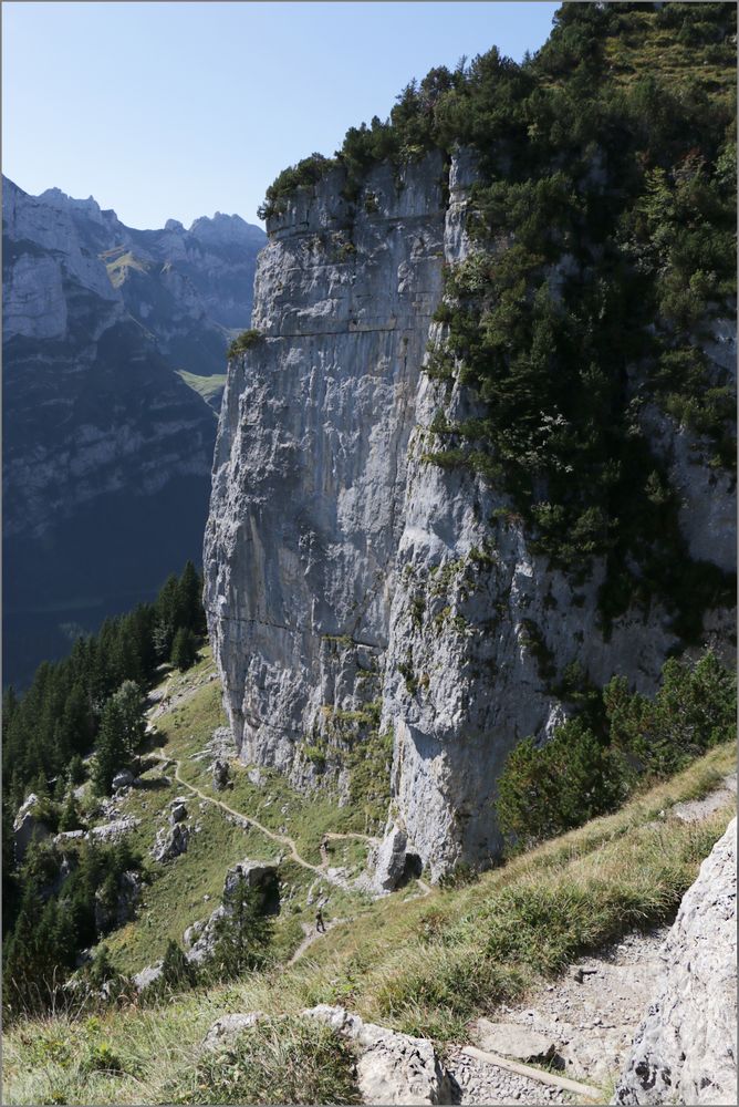 der interessantere Pfad zum Wildkirchli