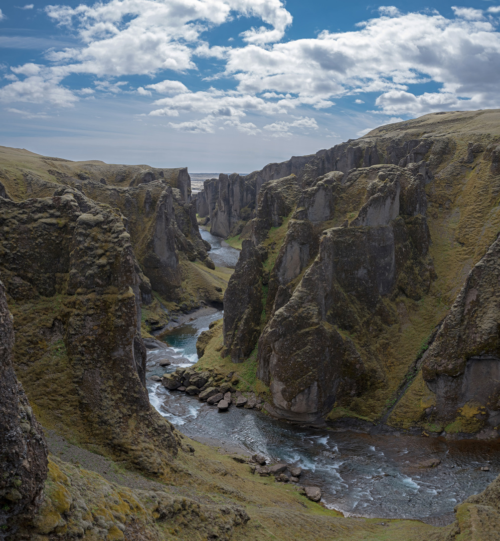 Der isländische Canyon