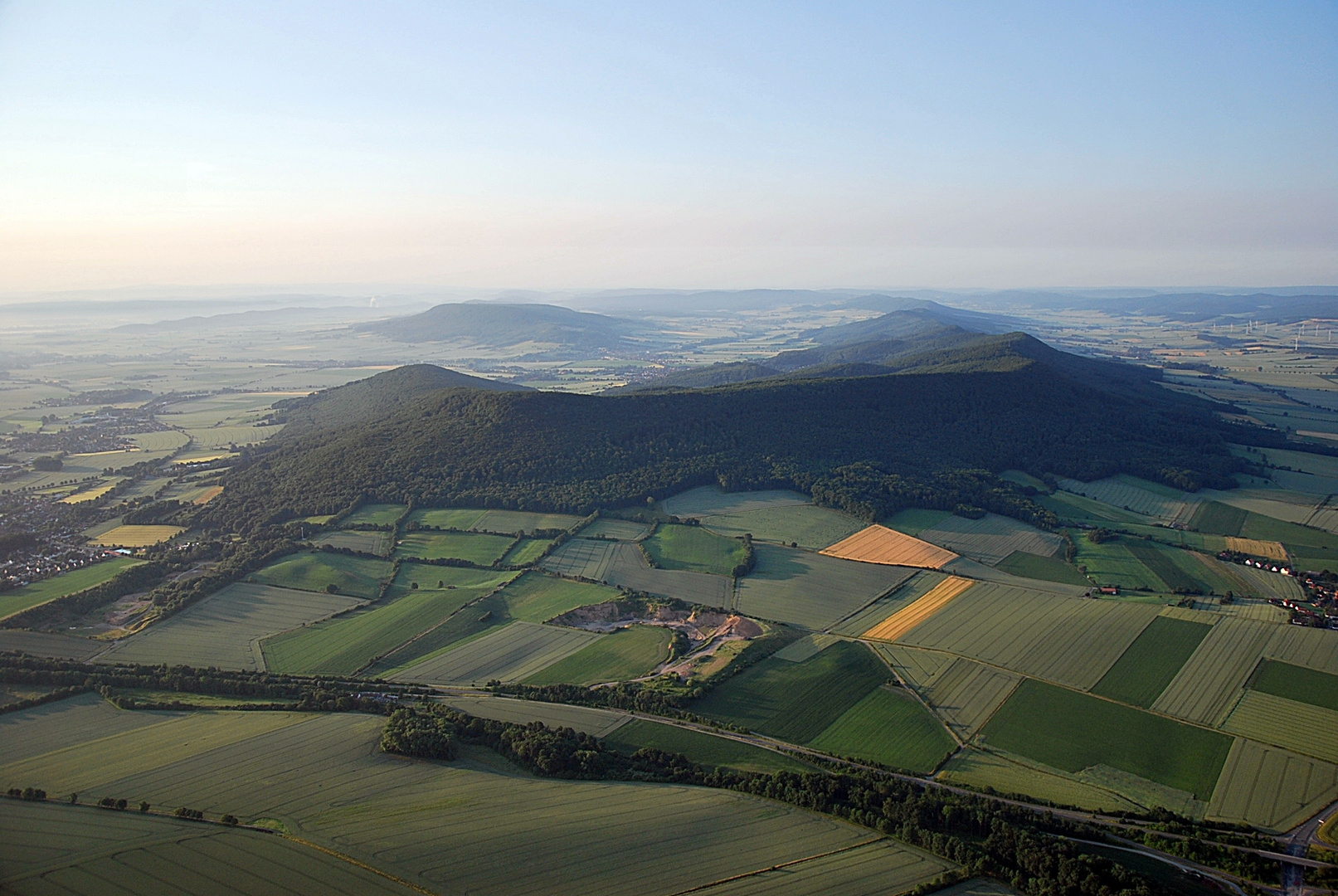 Der ITH im Weserbergland bei einer Ballonfahrt