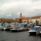 Der Jacht Hafen von Waren/Müritz