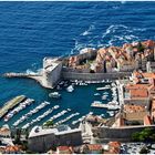 Der Jachthafen von Dubrovnik