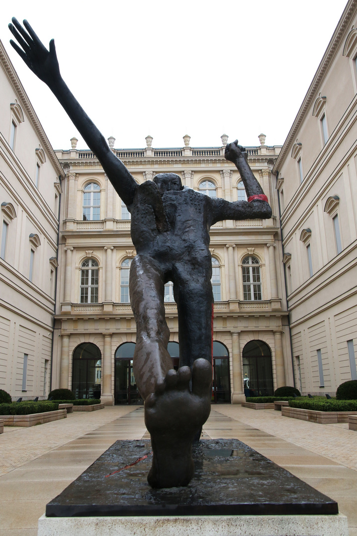 Der Jahrhundertschritt (Wolfgang Mattheuer, Museum Barberini in Potsdam)