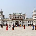 Der Janaki Mandir in Janakpur im Terai von Nepal