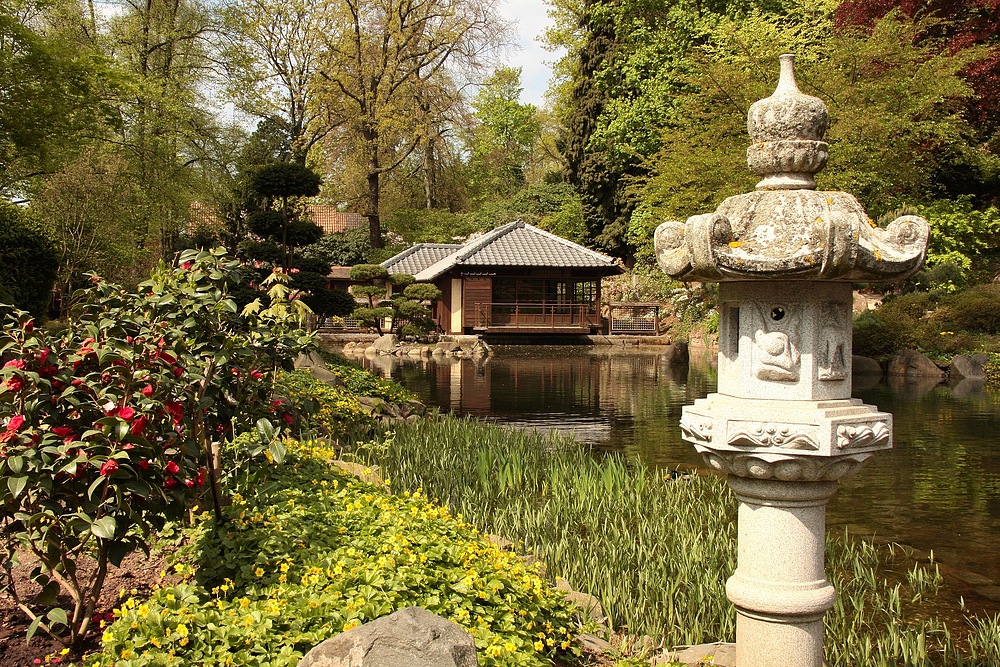 Der Japanische Garten in Kaiserslautern zählt zu den...