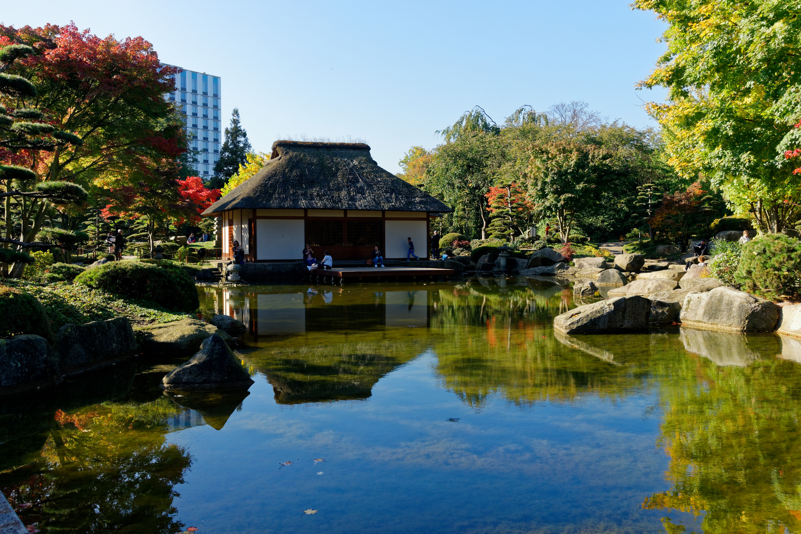 der japanische Garten in Planten un Blomen