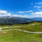 Der Jaufenpass in Süd-Tirol