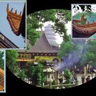 der  Jing Ci Tempel am Westsee in Hang Zhou ;