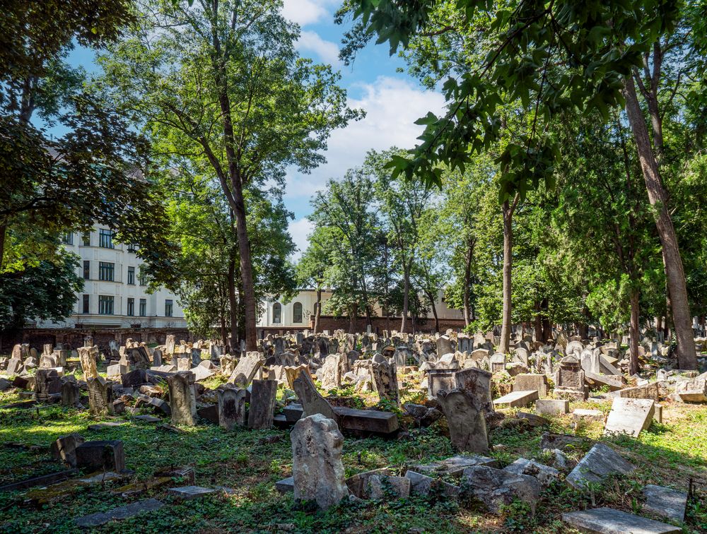 der jüdische friedhof...