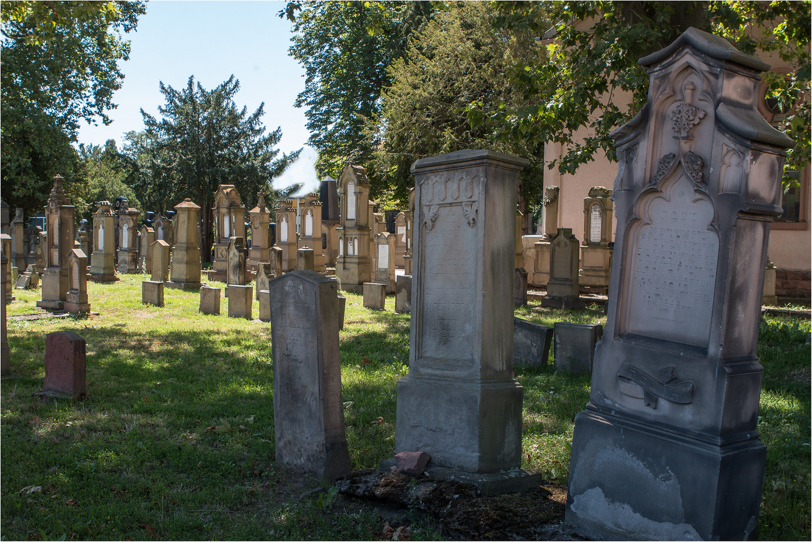 Der jüdische Friedhof 