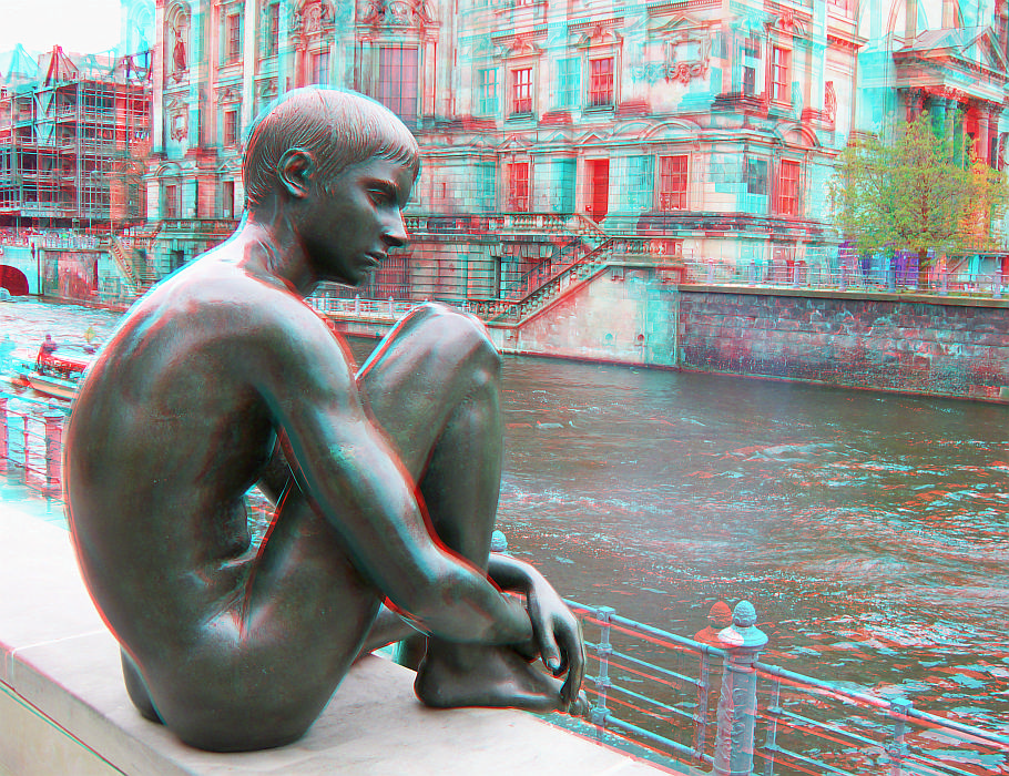 Der Jüngling... (3D-Anaglyphe)