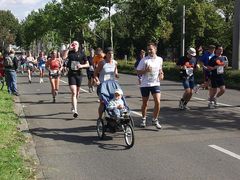 Der jüngste beim Köln Marathon 2004