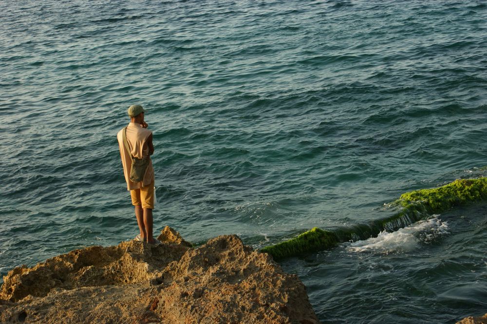 Der junge Mann und das Meer von AxlD 