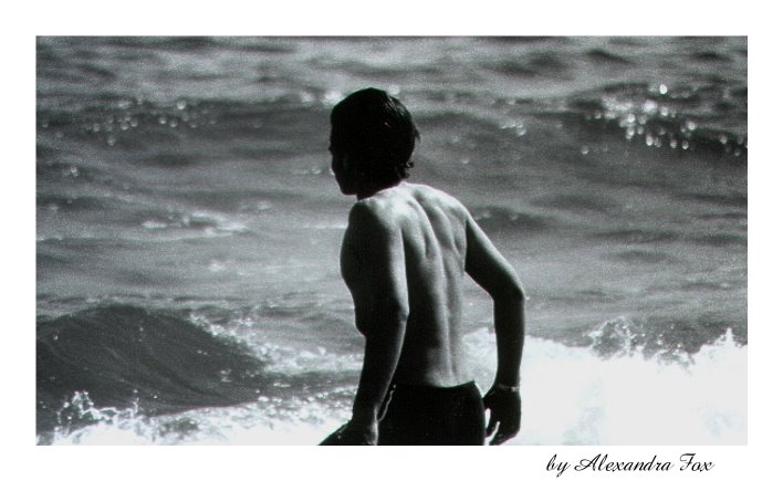 der junge Mann und das Meer