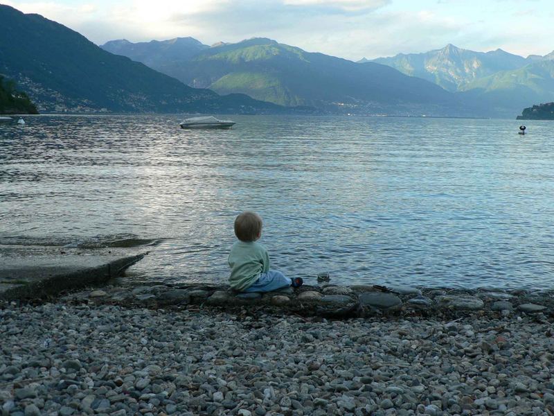 Der junge Mann und das Meer