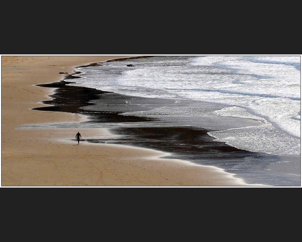 Der junge Mann und das Meer