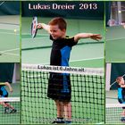 Der Junge Sportler Lukas Dreier.