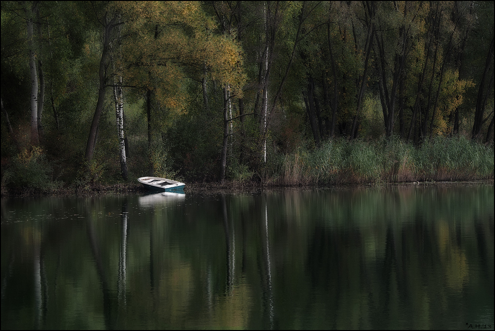 Der Kahn am Ufer...