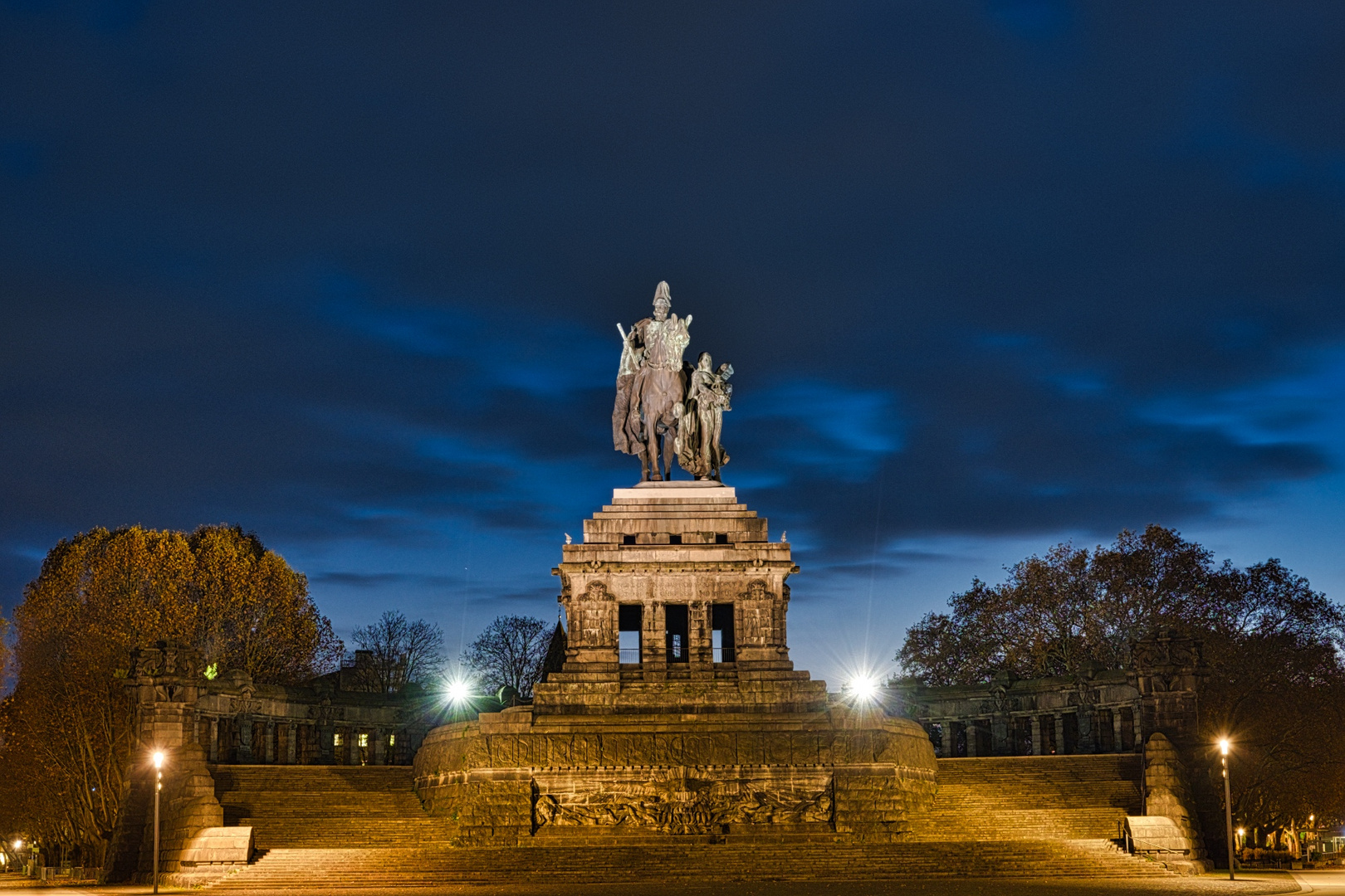 Der Kaiser am deutschen Eck