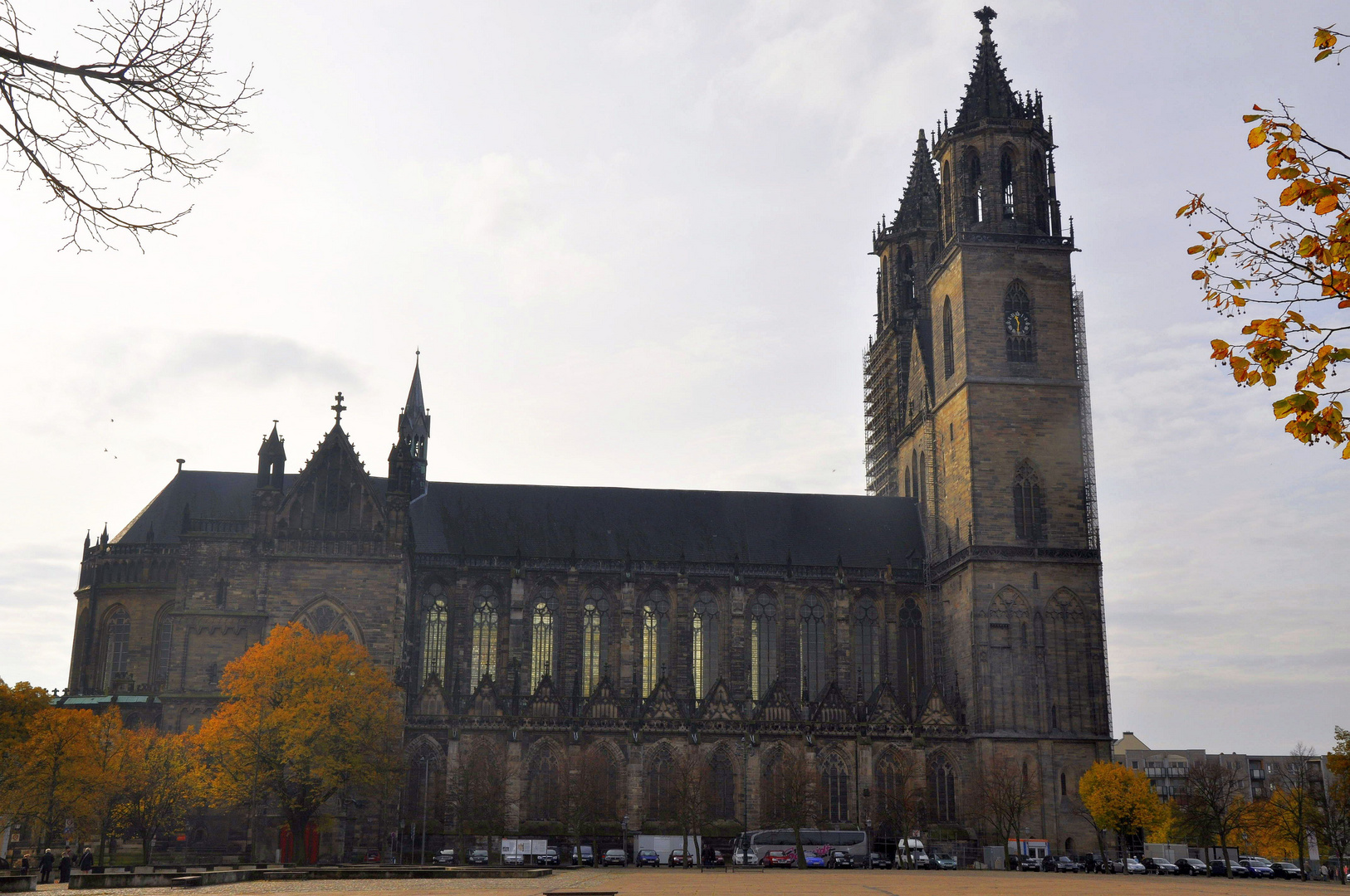 der kaiserdom otto des ersten in magdeburg