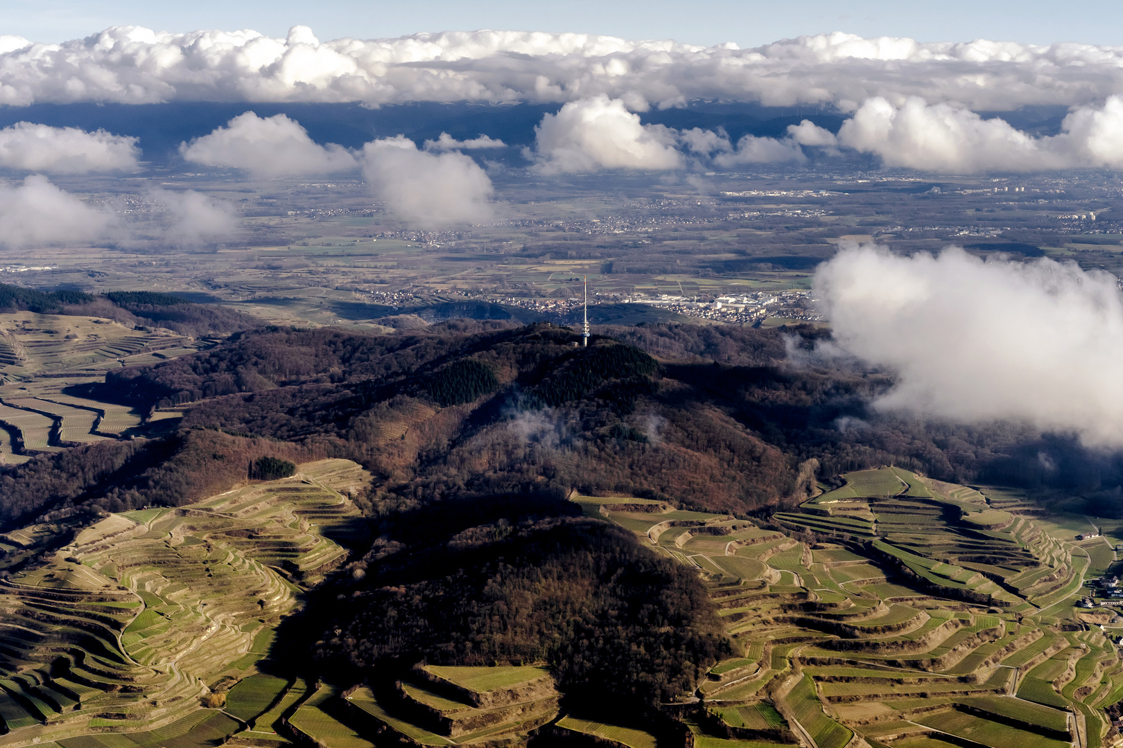 Der Kaiserstuhl in Südbaden 