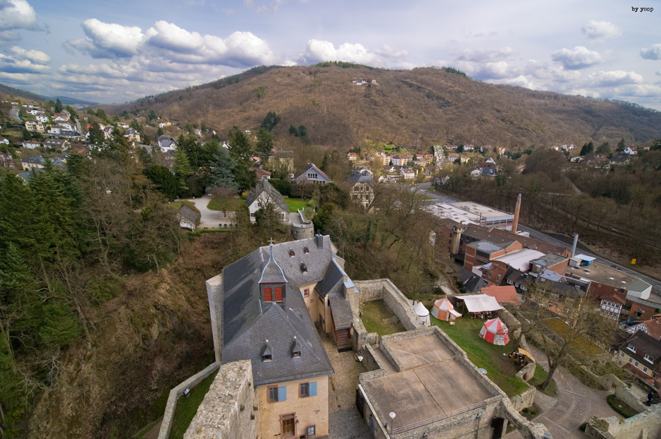 Der Kaisertempel in Eppstein...