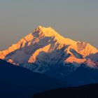 Der Kanchenchunga nach Sonnenaufgang...