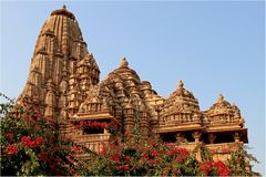 der Kandariya Mahadev Tempel in Khajuraho