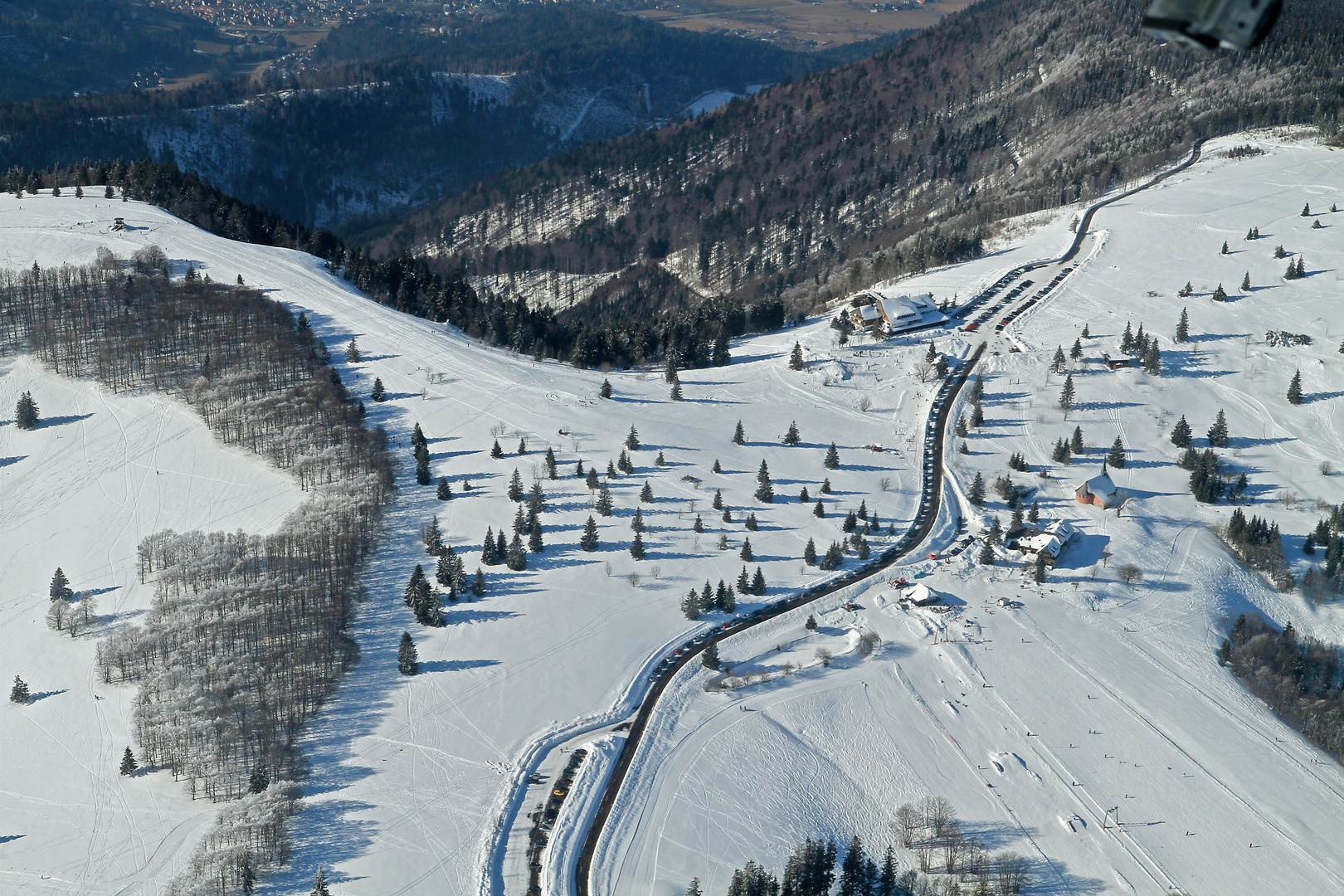 Der Kandel im Schwarzwald - im Winter 2012