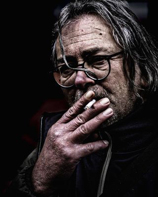 Der Karikaturist (Foto der Stunde)