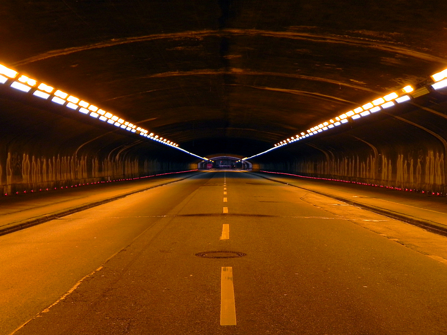 Der Karl-Lehr-Tunnel am Morgen des 24.07.2011