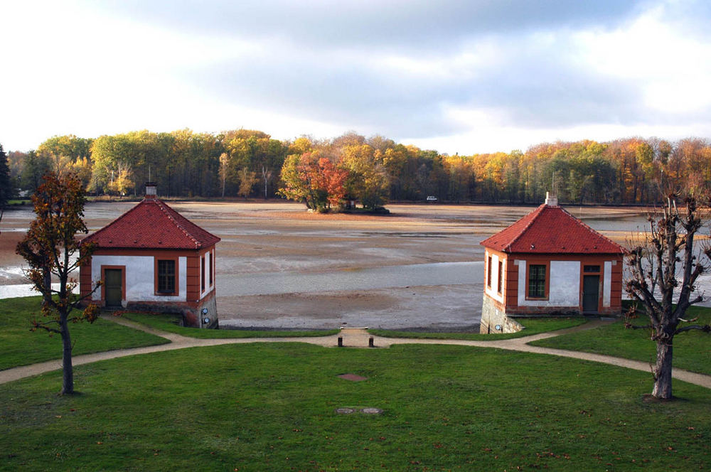 Der Karpfenteich im Herbst