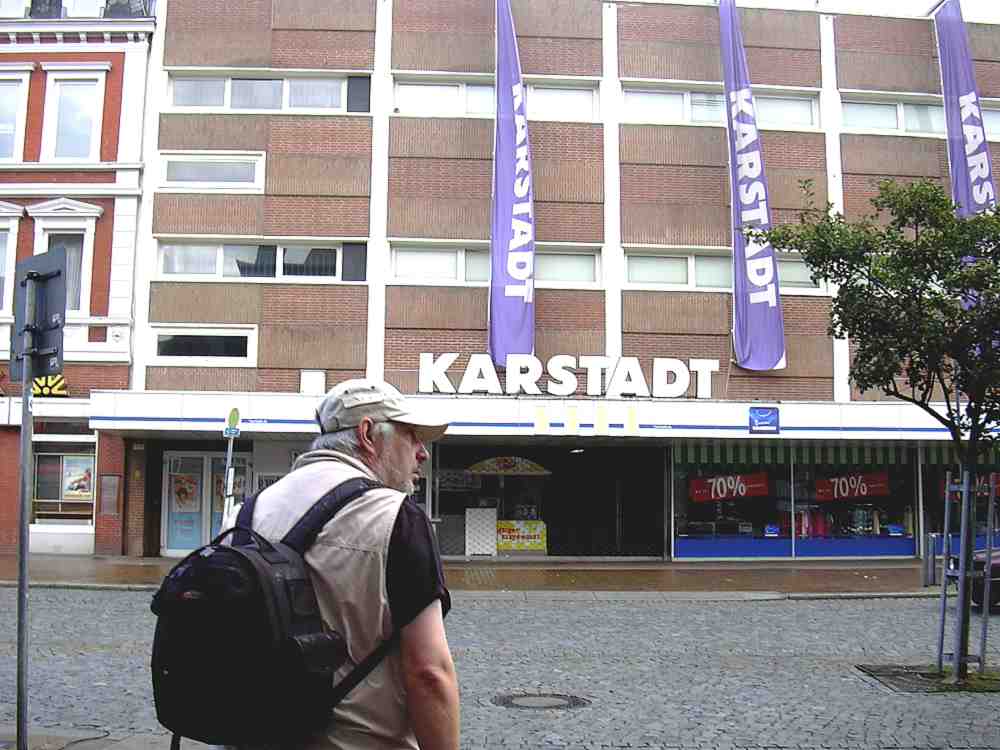 Der Karstadt in Husum