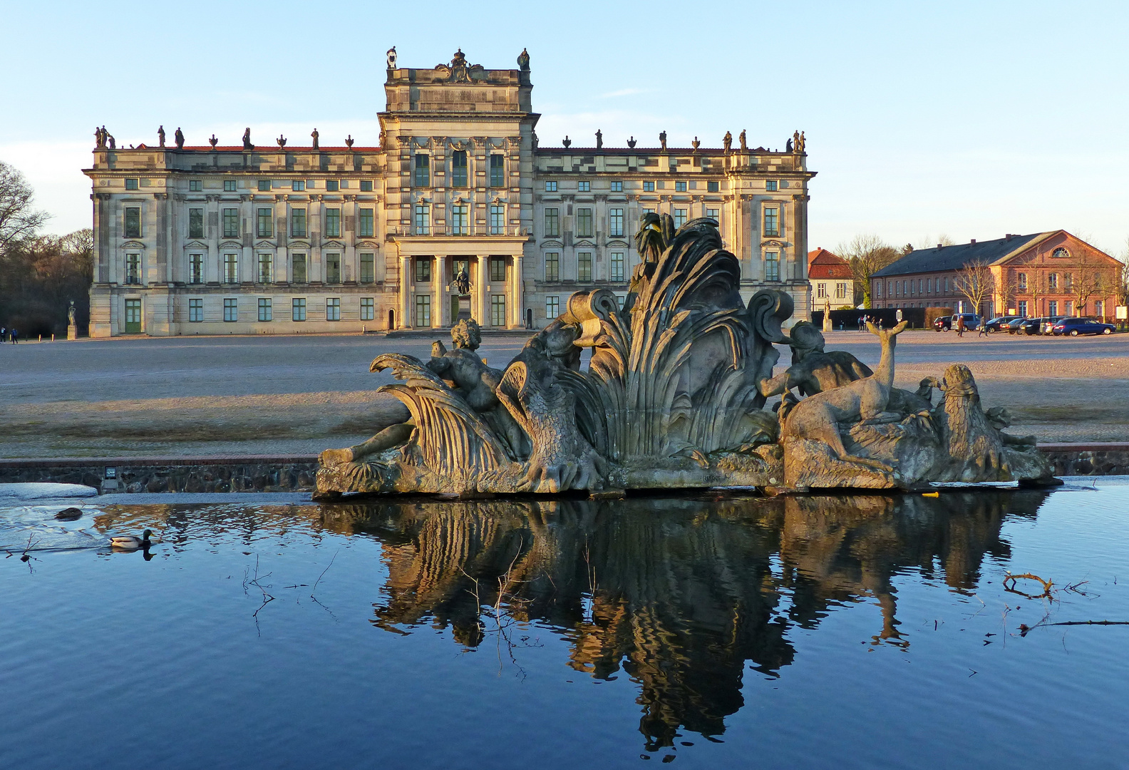 Der Kaskadenbrunnen von Ludwigslust