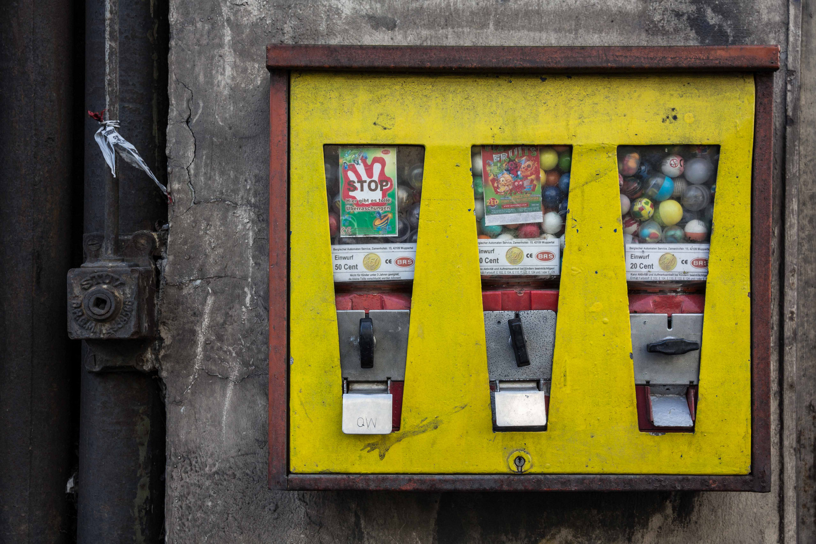 der Kaugummiautomat...