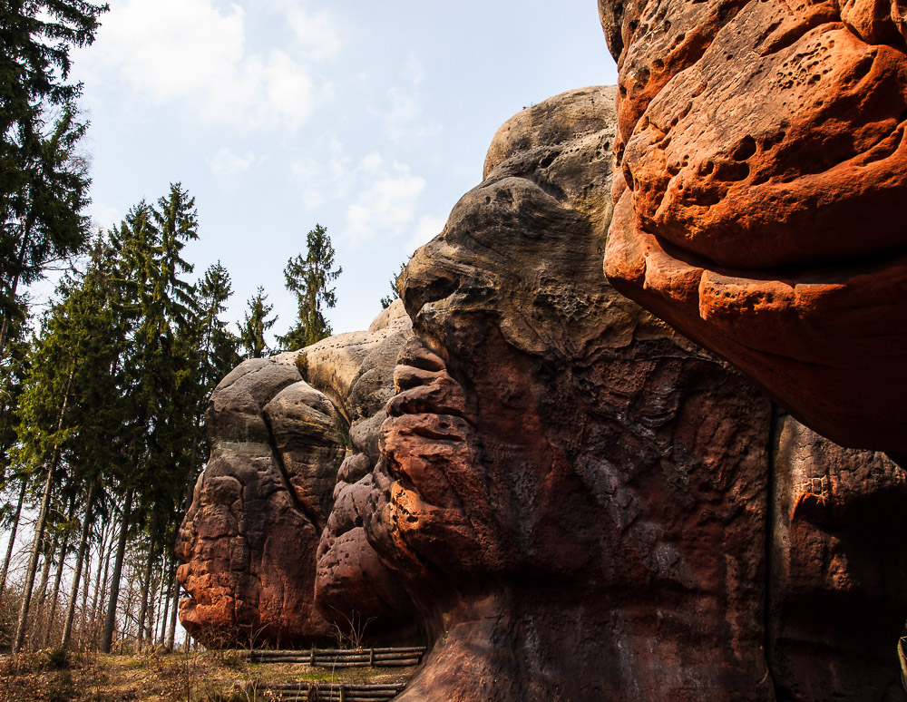 der Kelchstein im Zittauer Gebirge