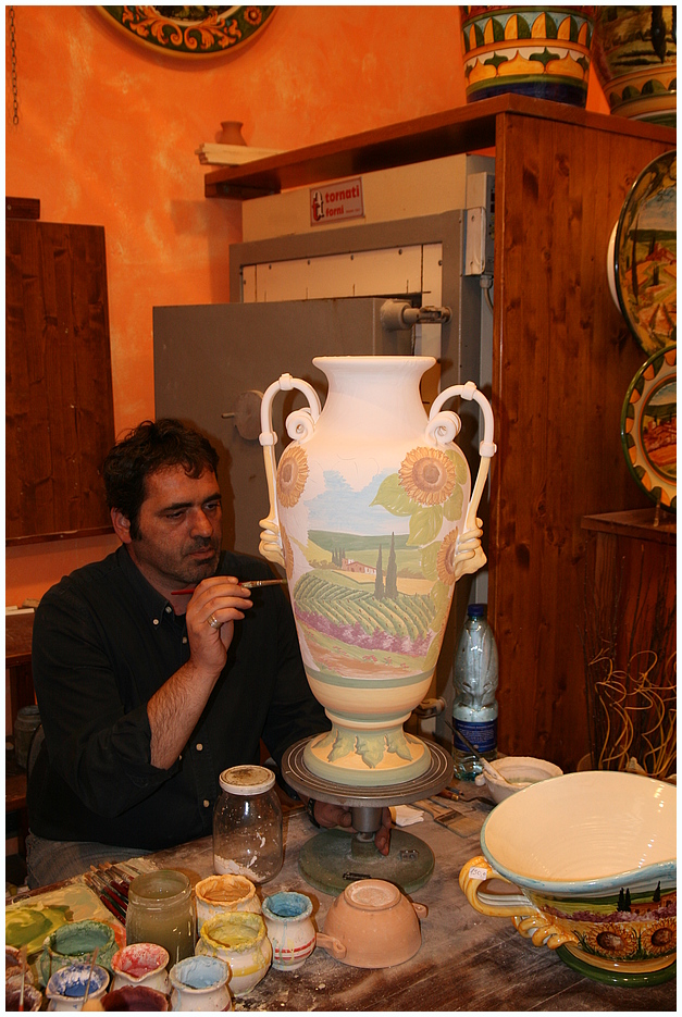 Der Keramikmaler
