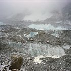 Der Khumbu-Eisfall vom Weg zum Everest Base Camp