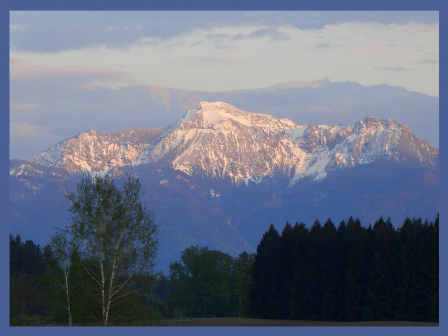 Der KILIMANDSCHARO steht am Chiemsee