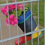 Der Kindergarten von Zella: Gummistiefel – Blumen 01