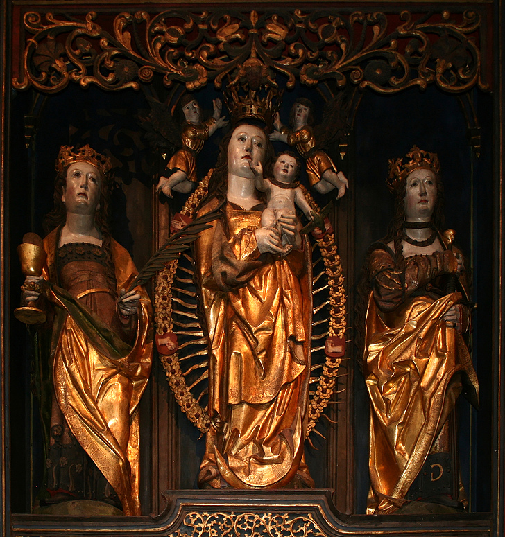 Der Kirchgattendorfer Altar im Bamberger Dom (Detail)