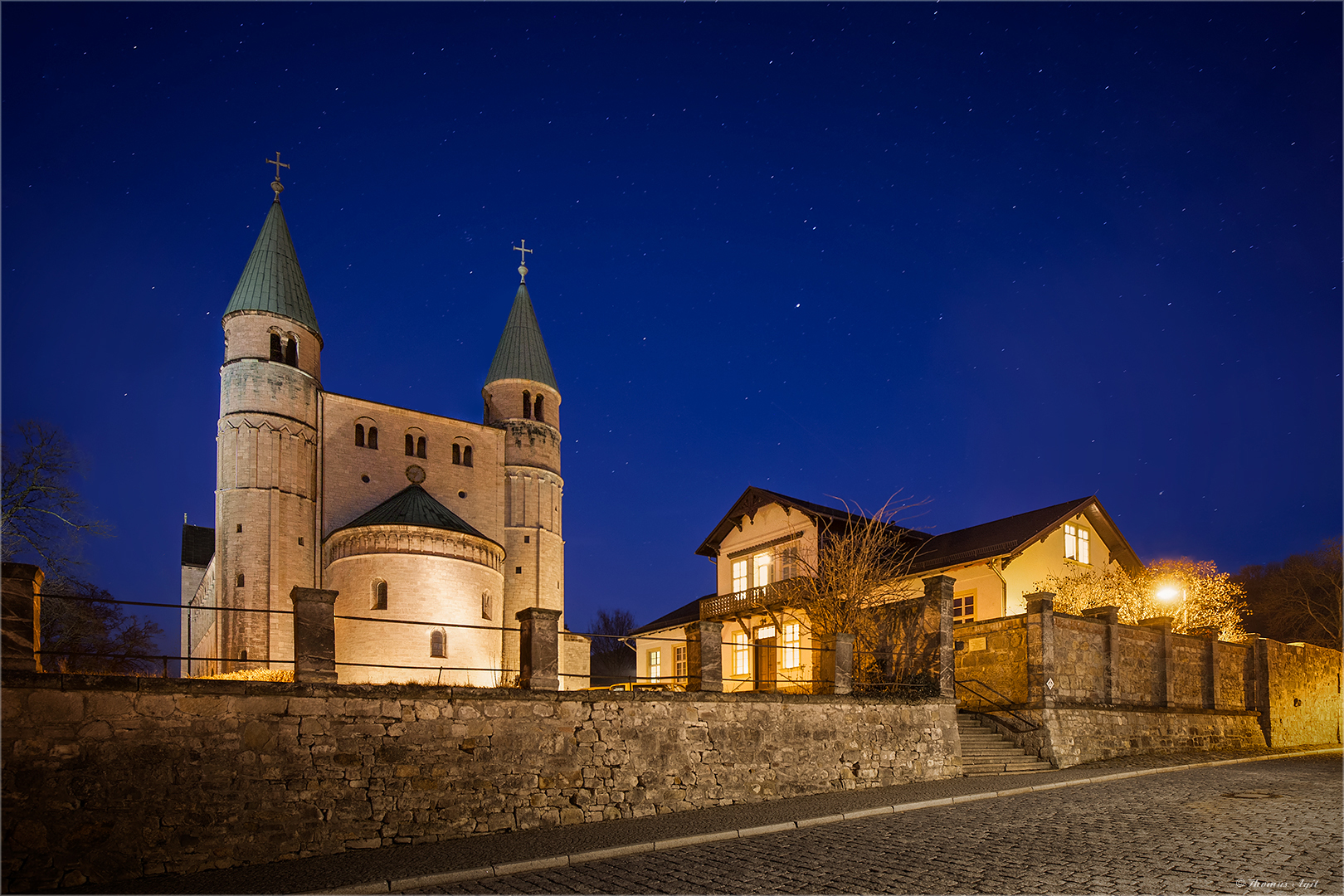 Der Kirchplatz Gernrode...