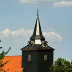 Der Kirchturm der Kirche in Salzderhelden / Einbeck .