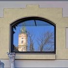 der Kirchturm Kloster Fürstenfeld..