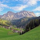 Der Kirchturm von La Valle...