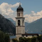 Der Kirchturm von Limone am Gardasee