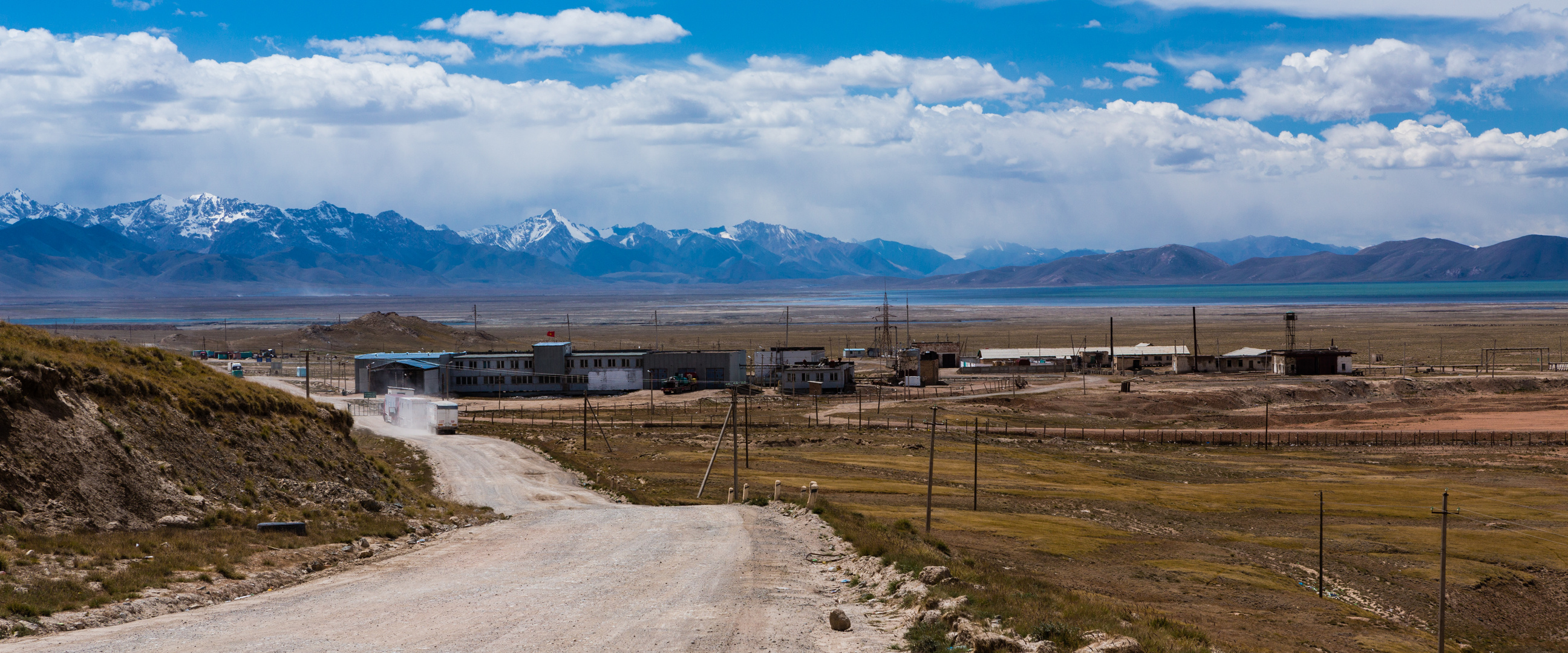 Der kirgisische Grenzposten und der Tschatyrköl