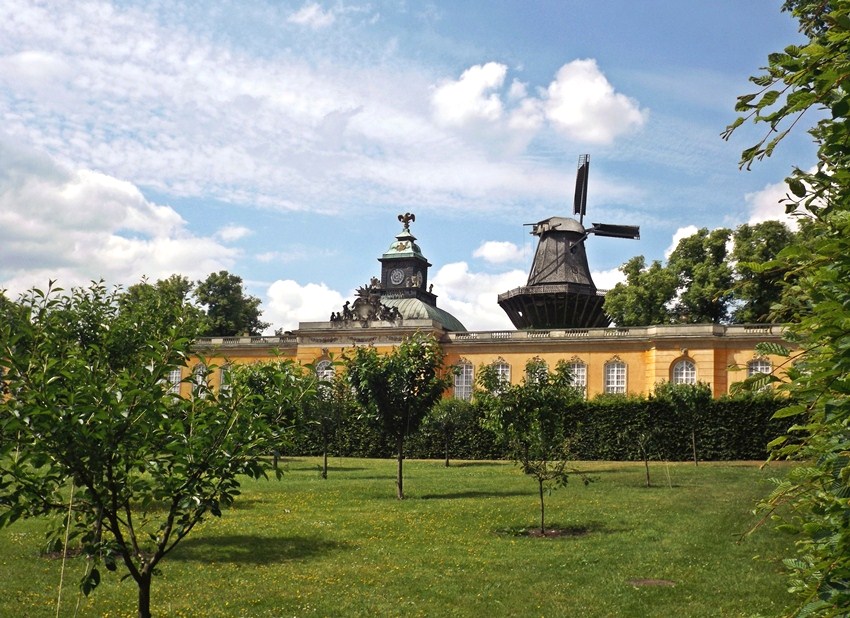 Der Kirschgarten von Sanssouci