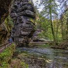 der Klamm entlang