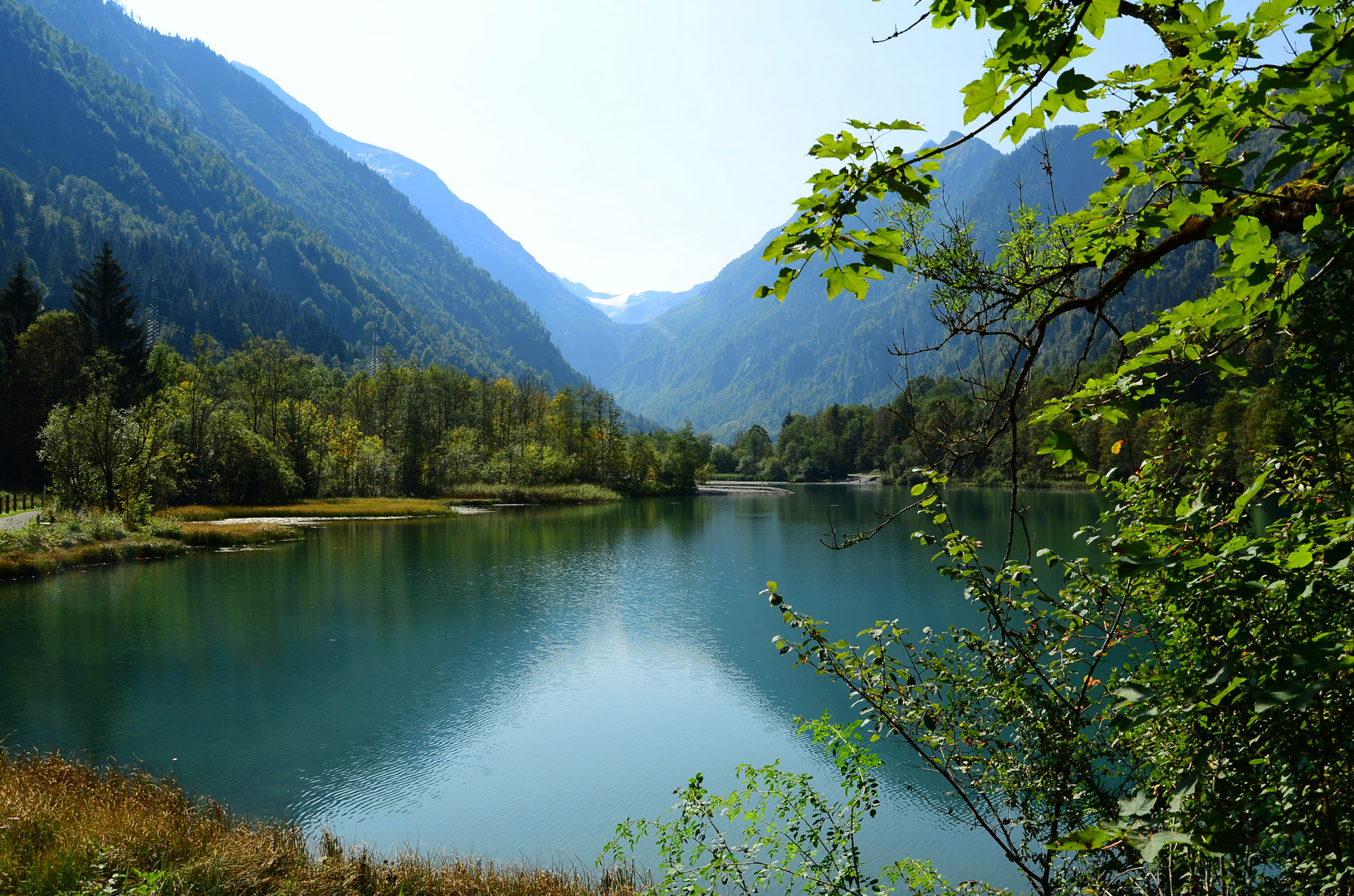 Der Klammsee in Kaprun am Ender der Sigmund-Thun Klamm