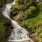 Der Klapfbachwasserfall liegt in unmittelbarer Nähe von der der Unterstaller Alm.